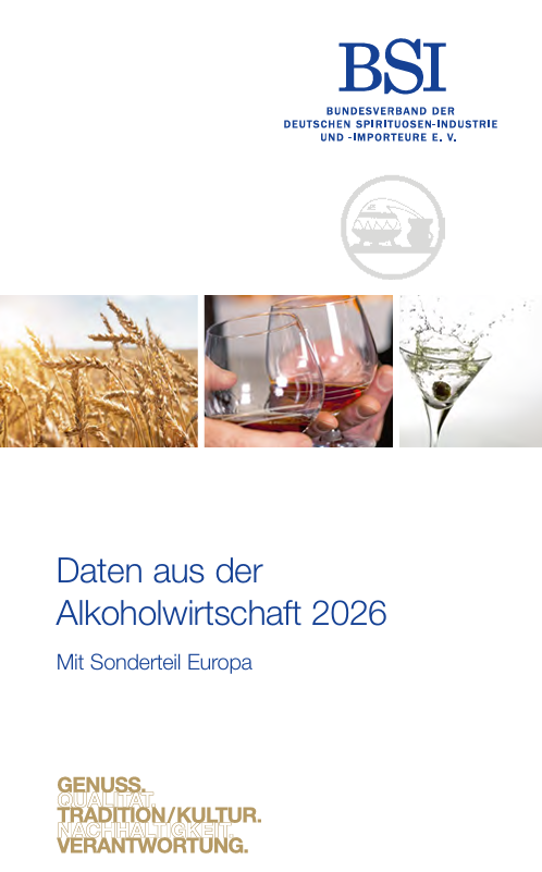 "Daten aus der Alkoholwirtschaft 2026"